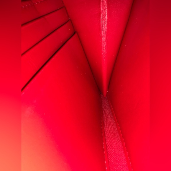 Christian Louboutin Stud Spike Zipper Pink Wallet Authentic - EUC - Picture 11 of 16